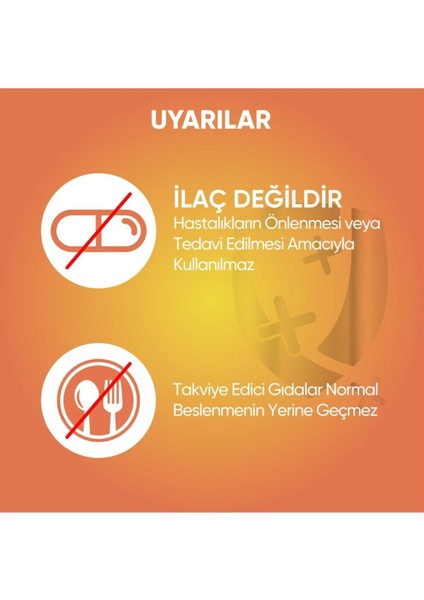 C Vitamini, D3 Vitamini Ve Çinko 20 Saşe