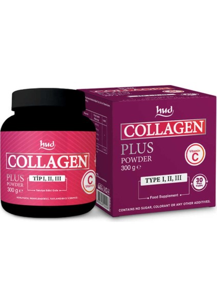 Collagen Plus Powder+ C Vitamini 300 Gr