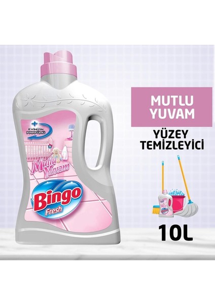 Fresh Yüzey Temizleyici 2,5 L Mutlu Yuvam 4'lü