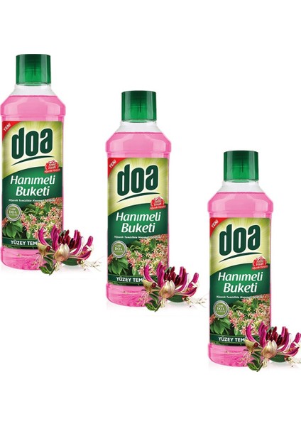 Yüzey Temizleyici Hanımeli 1000 ml 3 Adet