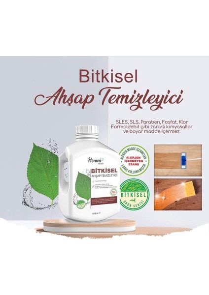 Bitkisel Ahşap Temizleyici 1000 ml Htt