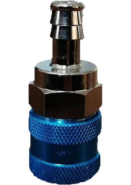 10 mm Hortum Stoper Bılyalı Mavı Gövde Çekvalf