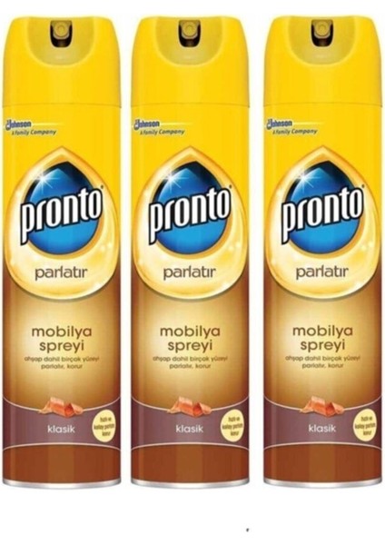 Mobilya Spreyi Klasik 300 ml x 3 Adet