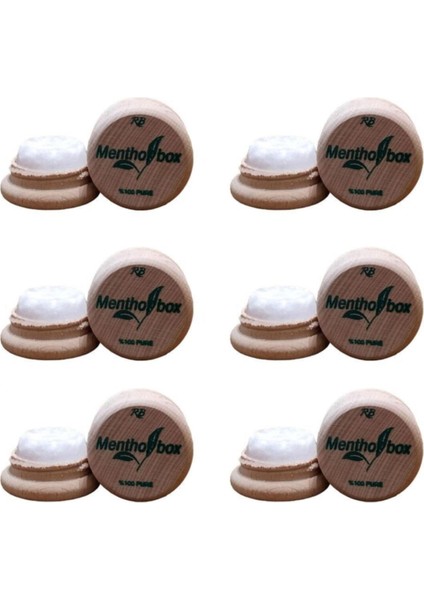 Mentholbox Menthol Mentol Taşı Spa Masaj 6 gr X 6 Adet