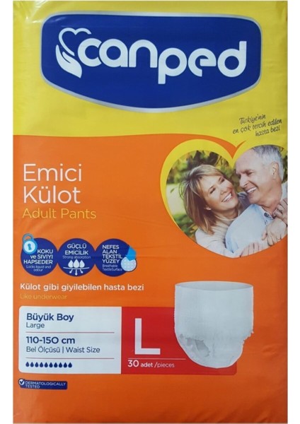 Emici Külot Büyük L Beden 30 Lu 8690742310707