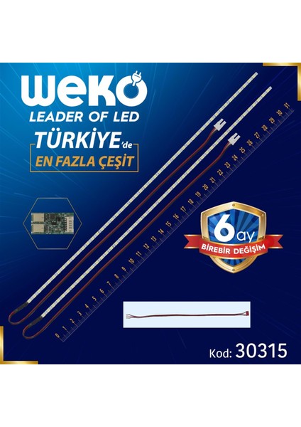 11''-13''-15'' Inc LCD Monitör Lambası 282003