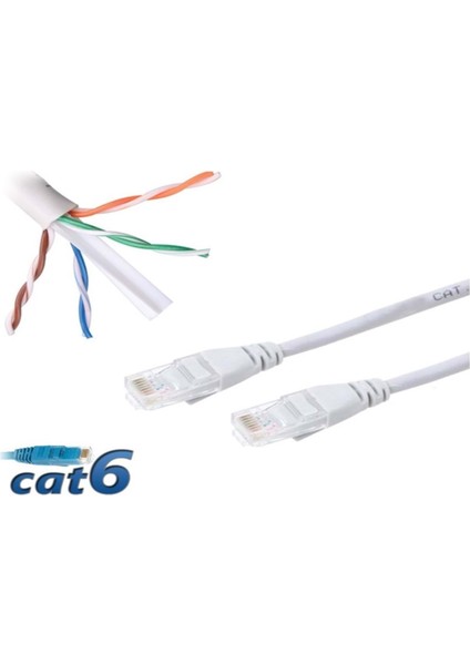 Cat 6 20 Metre Ethernet Kablosu 245019