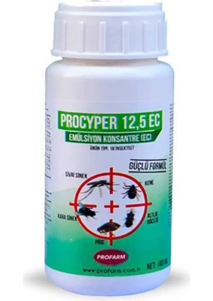 Procyper 12,5 Ec Bit Pire Kene Için Konsantre Ürün 100ML