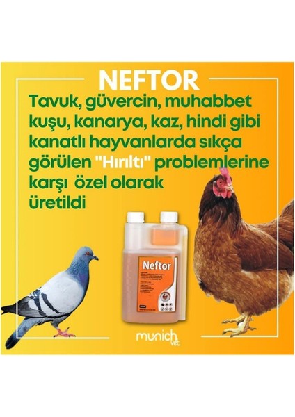 Neftor -Hırıltı -Göz SULANMASI-500ML