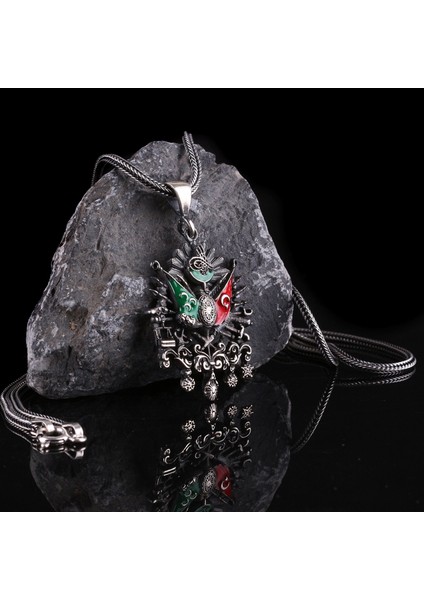 Osmanlı Devleti Arma Model 925 Ayar Gümüş Kolye modelleri