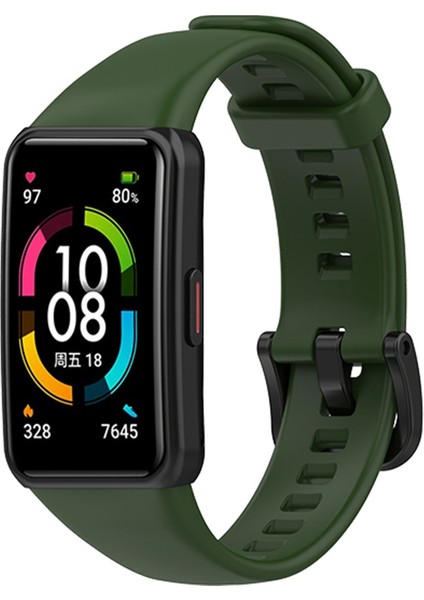 Huawei Band 6 Tam Uyumlu Silikon Kordon