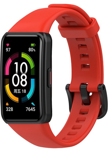 Huawei Band 6 Tam Uyumlu Silikon Kordon