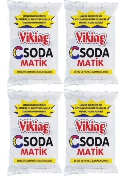 Soda Matik Deterjan 500 gr x 4 Adet