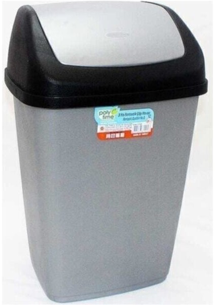 Poly Time Polytime Poly Time Fantastik Çöp Kovası / 5 Litre