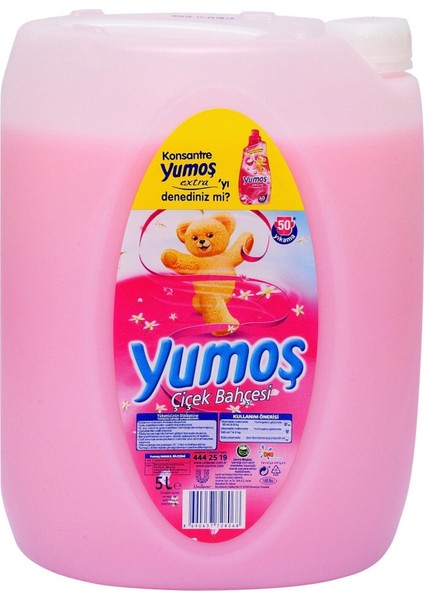 Çamaşır Yumuşatıcısı Çiçek Bahçesi 5 Lt