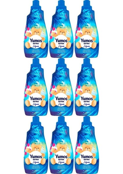 Extra Lilyum ve Lotus Çiçeği Konsantre 1440 ml 9 Adet