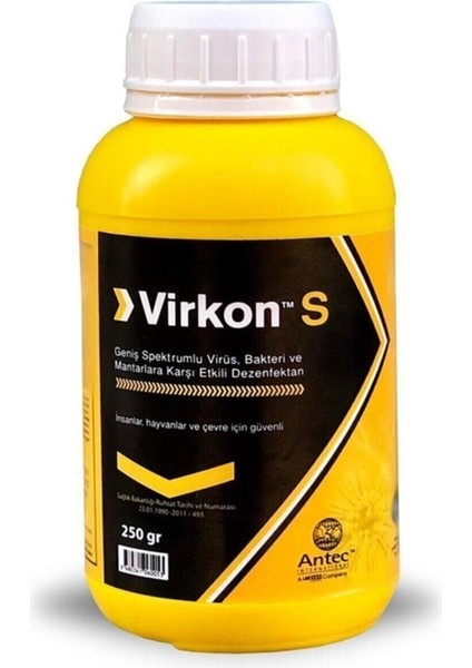 Dupont Virkon S 250 Gr.ambalaj Geniş Spektrumlu Virüsidal Dezenfektan