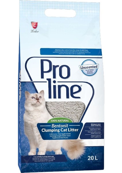 Bentonit Kedi Kumu 20 Lt