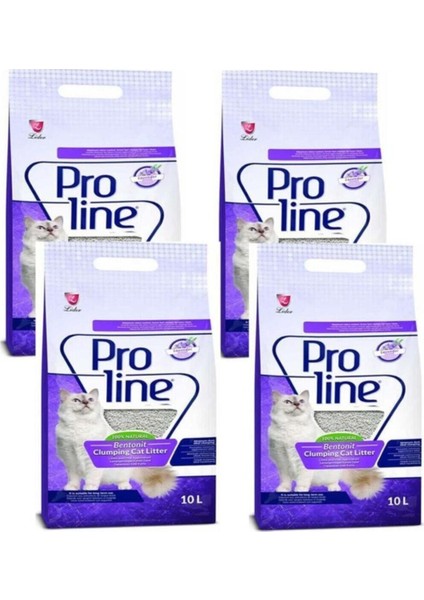 Pro Line Lavanta Kokulu Bentonit Kedi Kumu 10 Lt