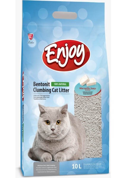 Merzifon Sabunlu Kokulu Kedi Kumu 10 Lt