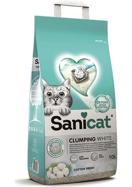 Cotton Fresh Topaklanan Kedi Kumu 10LT