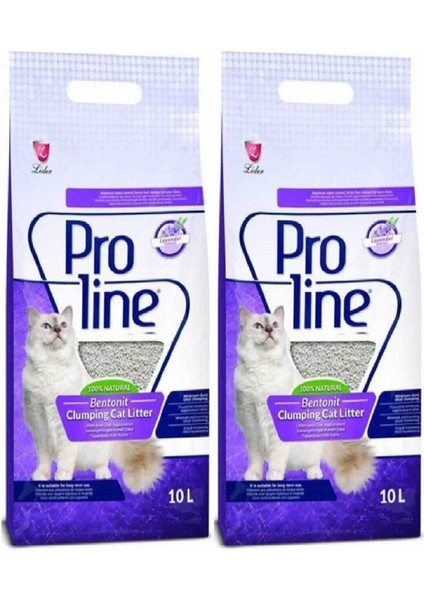 Pro Line Lavanta Kokulu Kedi Kumu 10LX2