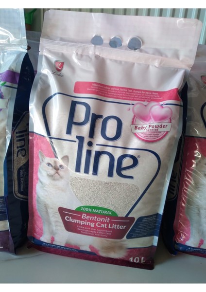 Proline Pudralı Bentonit Kedi Kumu 10LT