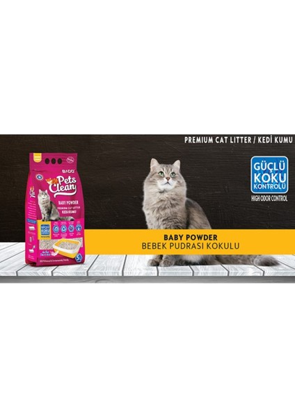 5lt Kedi Kumu Pudra Kokulu x 2 Adet
