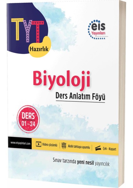 TYT Biyoloji Ders Anlatım Föyü (DAF) (Ciltli)