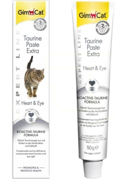 Kedi Macunu Taurine Paste Kalp ve Göz Sağlığı Destekleyici Taurinli 50 G