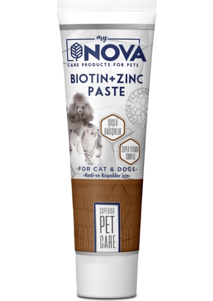 Calsium Mineral Paste / C-Vitamini Immune Protection Paste / Biotin & Zinc Paste 3X100 gr
