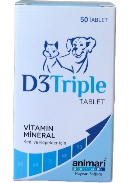 Kedi ve Köpekler Için Vitamin Mineral Eklem Kemik Gelişim Tableti fiyatları
