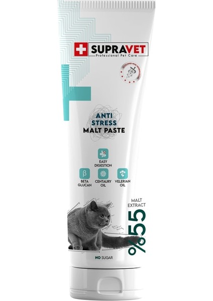 Anti Stress Relax Paste Sakinleştirici Kedi Macunu 100 gr (Şekersiz ) ( %55 Extra Malt ) fırsatları
