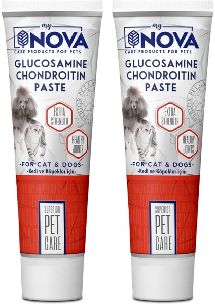 Glucosemine Kedi ve Köpekler Için Paste 100GR 2'li