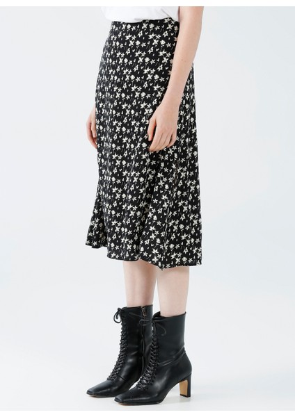 Normal Bel Siyah Kadın Etek K-KENYA22 modelleri