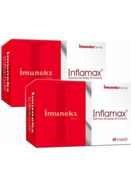Inflamax Optimize Zerdeçöp 60 Kapsül 2 Adet