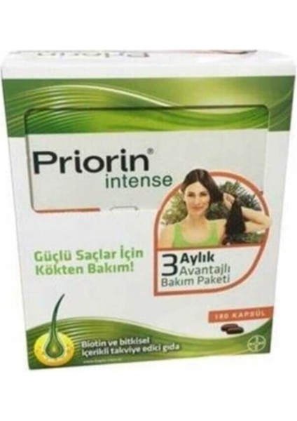 Intense Avantajlı Paket 120 + 60 Kapsül