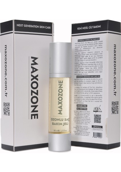 Ozonlu Saç Bakım Jeli 50 ml