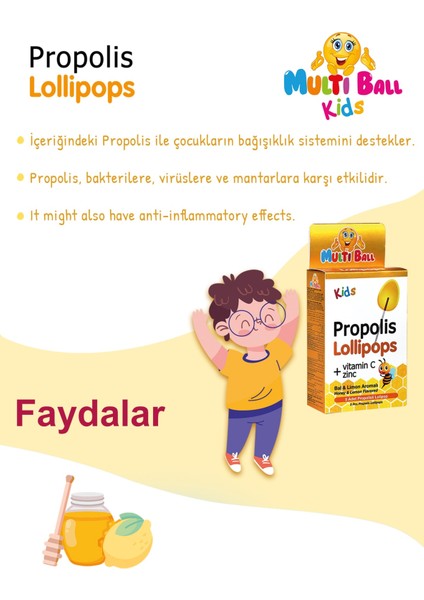 Kids Propolis Lollipop modelleri