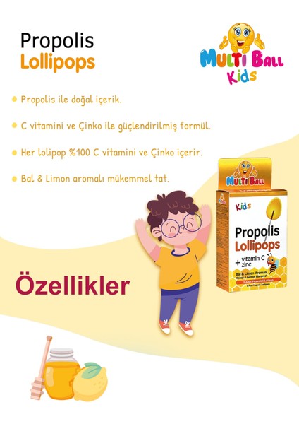 Kids Propolis Lollipop fırsatları
