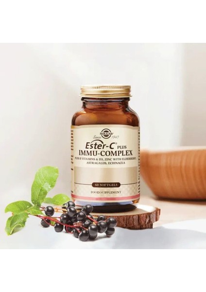 Ester-C Plus Immu-Complex 60 Yumuşak Kapsül