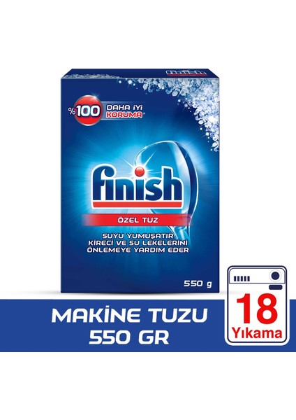 Temizlik ve Bakım Seti (Parlatıcı 400 Ml+Makine Temizleyici Sıvı 250 ml + Tuz 500 Gr) X2 Adet