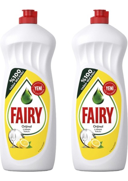 Faıry Sıvı Bulaşık Deterjanı Limon 650 ml x 2 Adet