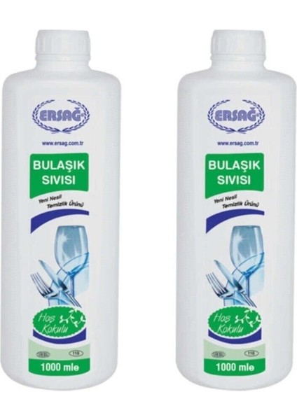 Hoş Kokulu Bulaşık Sıvısı 2 Adet x 1000 Ml.
