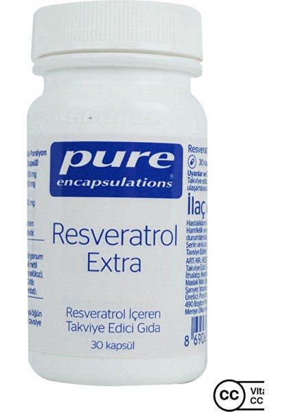 Resveratrol Extra 30 Kapsül fiyatları