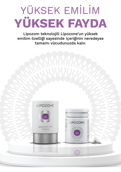 Lipozomal Q10 30 Kapsül