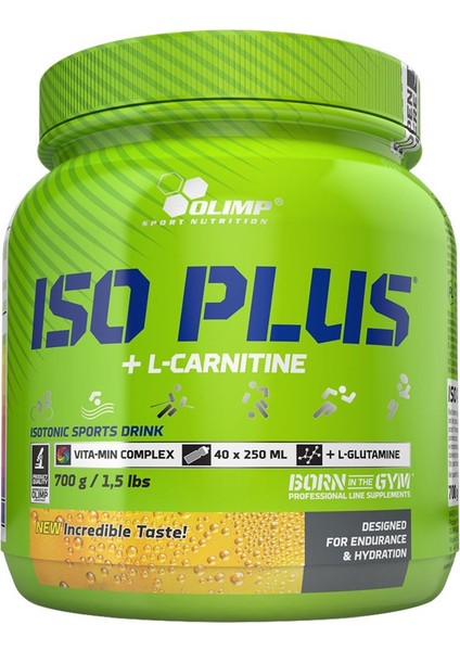Iso Plus® L-Carnıtıne 700 Gr - Limon Aroma