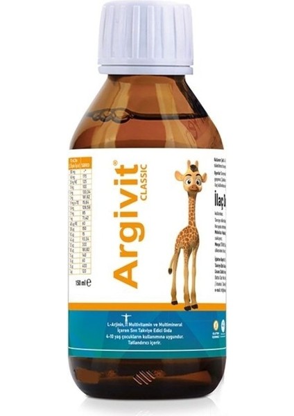 Classic Multivitamin Şurup 150 Ml