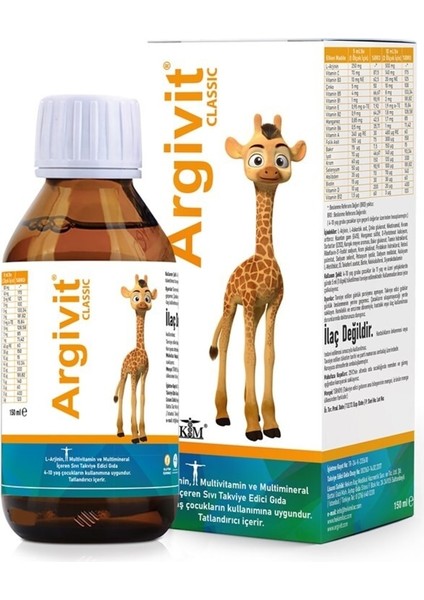Classic Multivitamin Şurup 150 Ml