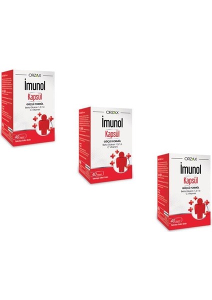 Imunol 40 Kapsül 3'Lü Paket